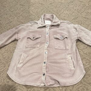 Altar’d State Corduroy Button-Up Jacket